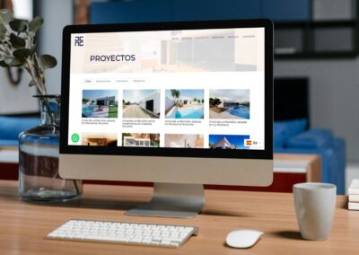 Diseño web y redes sociales de JCMG Arquitectura en Alicante