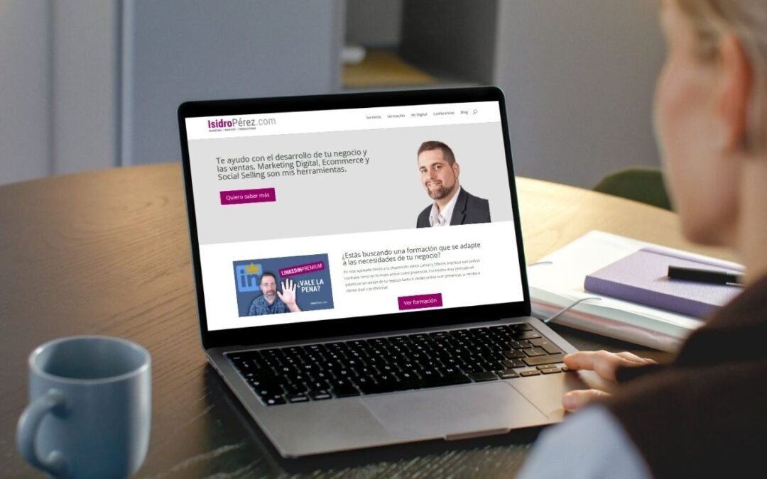 Estrategia de marketing, seo y captación de clientes b2b para Isidro Pérez  a nivel nacional y américa latina
